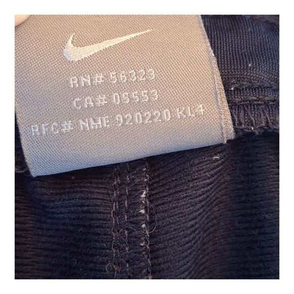 Nike Basketball Pants VTG Y2K Navy Blue White Stripes Zip Ankle XXL Men size 2XL - Picture 4 of 11